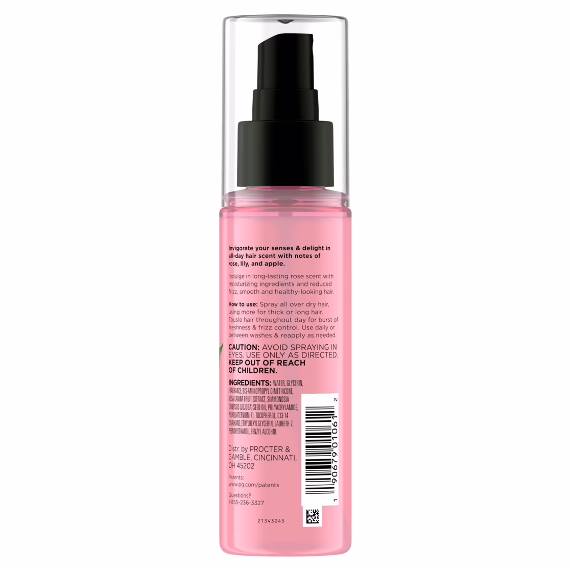 Herbal Essences Rose Perfume Fragrance Hair Spray, Rose Hips, 3.2 oz - Image 9