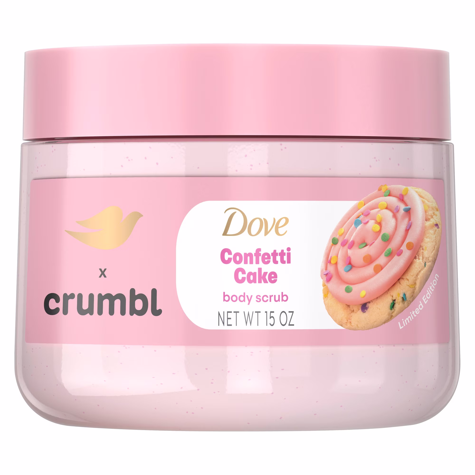 Dove Body Scrub Birthday Cookie 15 OZ